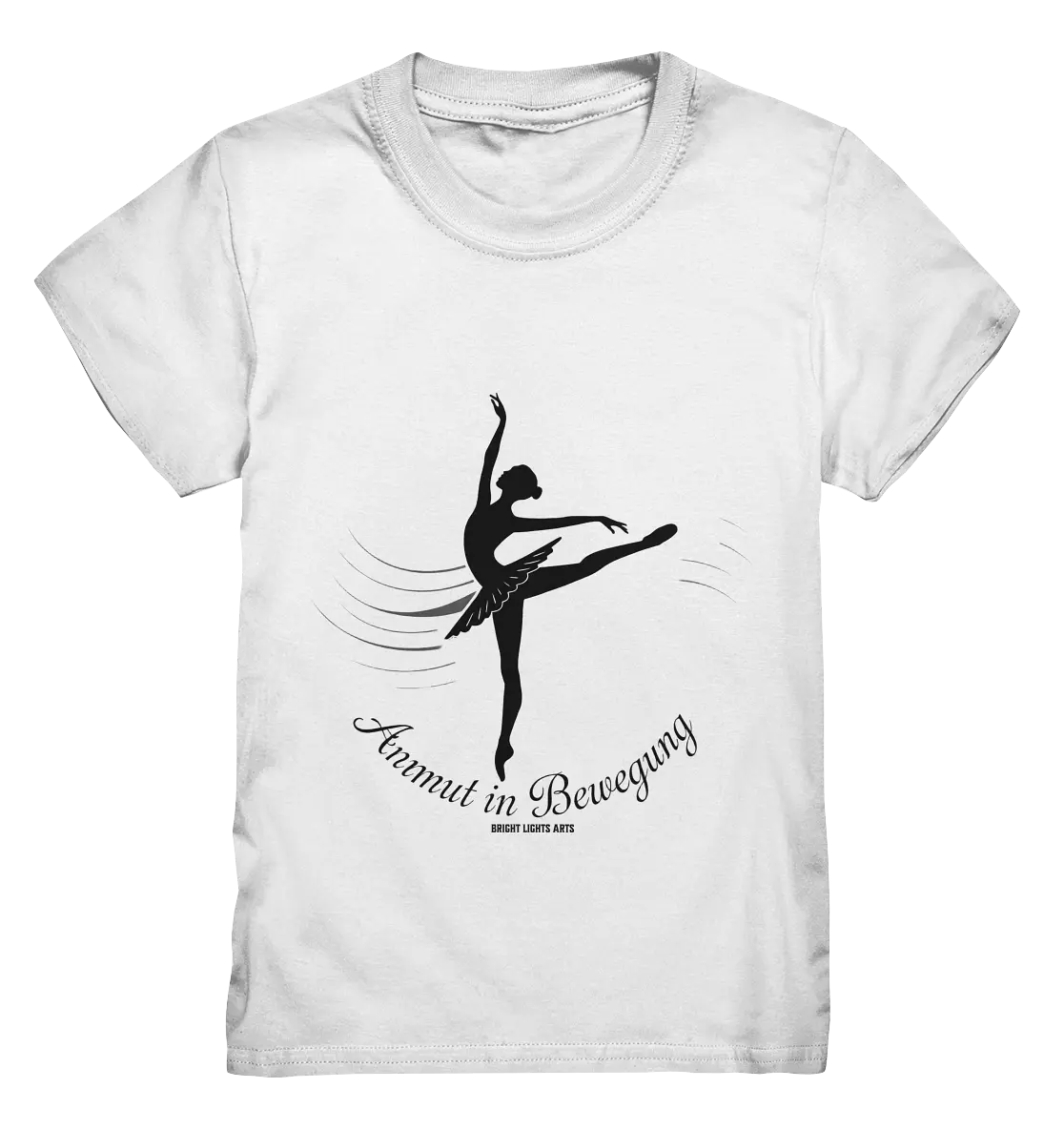 Anmut in Bewegung – Inspirierendes Ballettdesign voller Eleganz - Kids Premium Shirt Bright Lights Arts