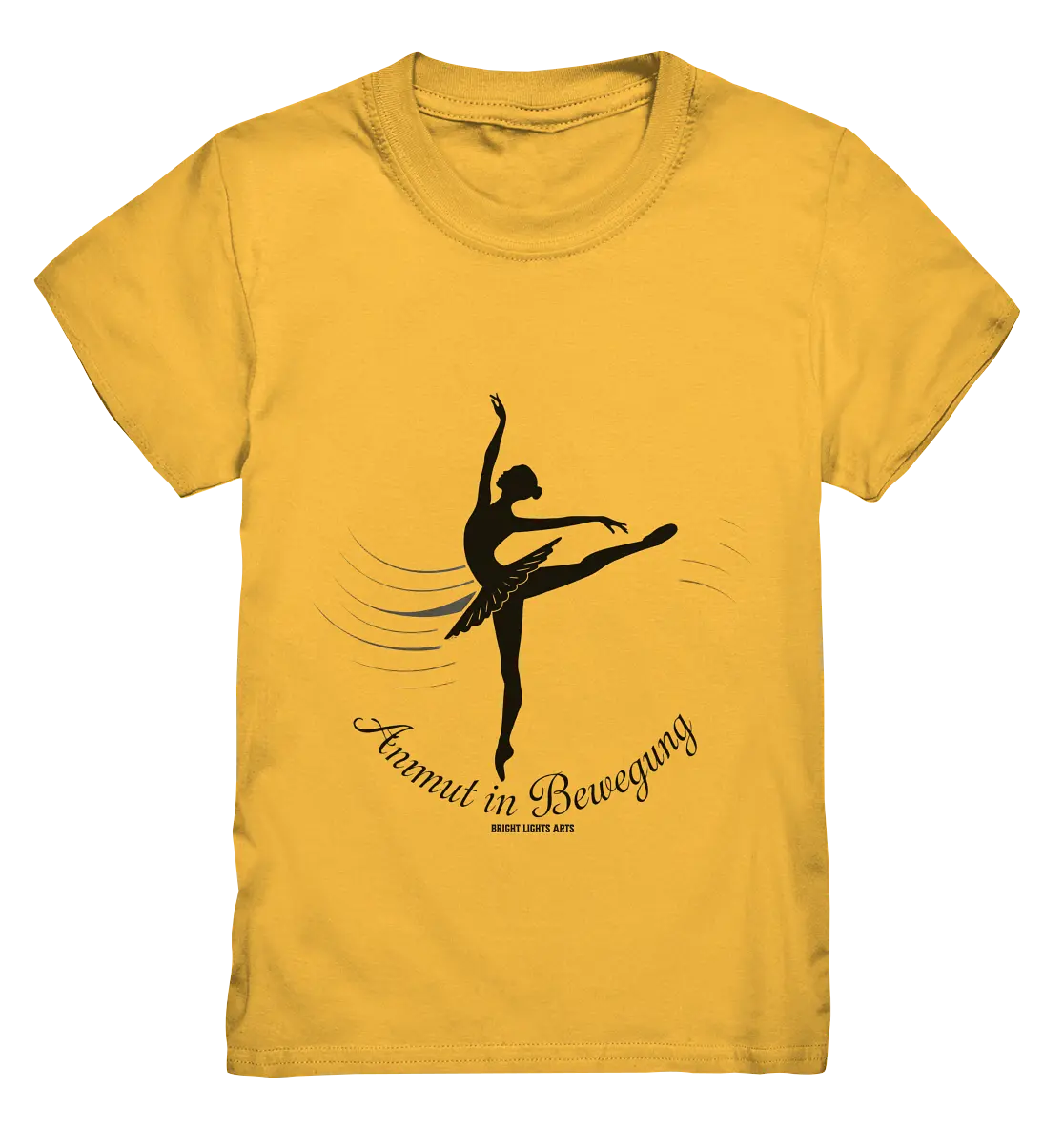 Anmut in Bewegung – Inspirierendes Ballettdesign voller Eleganz - Kids Premium Shirt Bright Lights Arts