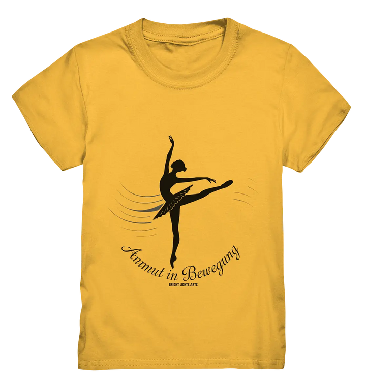 Anmut in Bewegung – Inspirierendes Ballettdesign voller Eleganz - Kids Premium Shirt Bright Lights Arts