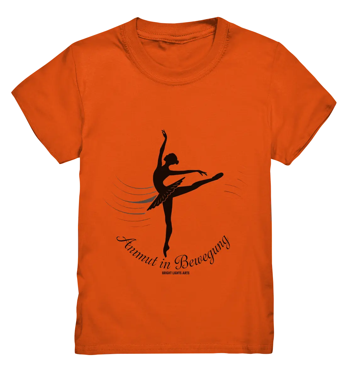 Anmut in Bewegung – Inspirierendes Ballettdesign voller Eleganz - Kids Premium Shirt Bright Lights Arts