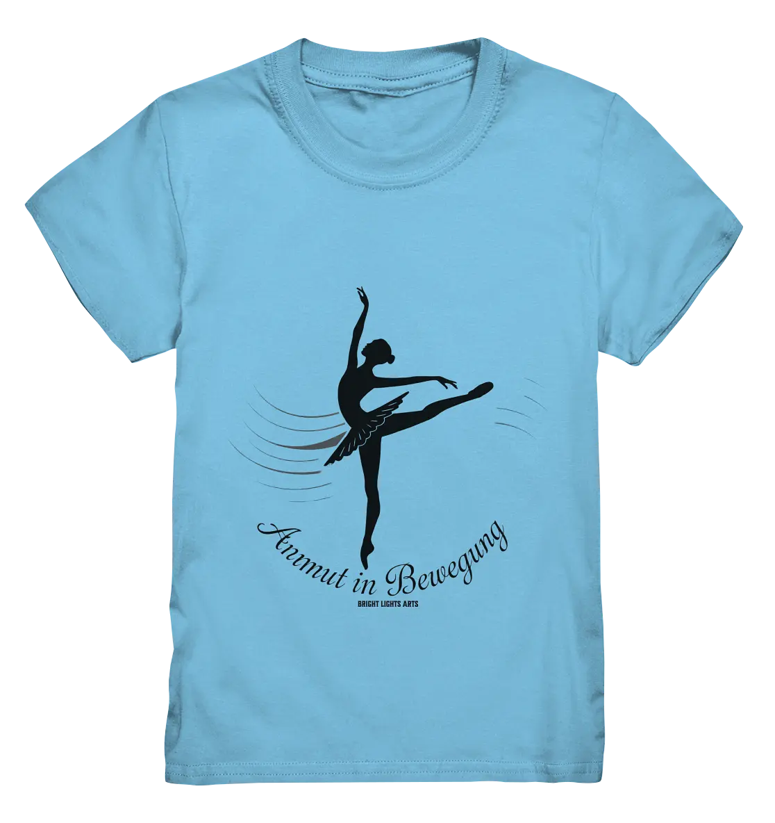 Anmut in Bewegung – Inspirierendes Ballettdesign voller Eleganz - Kids Premium Shirt Bright Lights Arts
