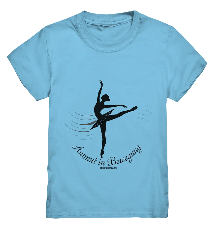 Anmut in Bewegung – Inspirierendes Ballettdesign voller Eleganz - Kids Premium Shirt Bright Lights Arts