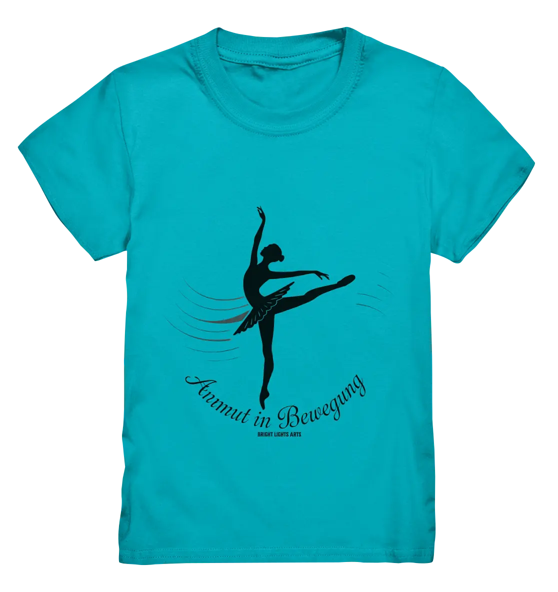 Anmut in Bewegung – Inspirierendes Ballettdesign voller Eleganz - Kids Premium Shirt Bright Lights Arts