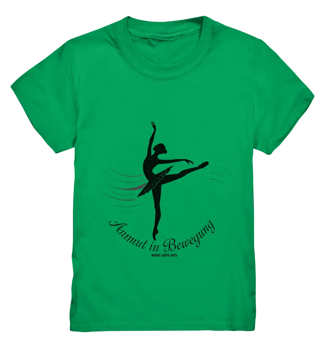 Anmut in Bewegung – Inspirierendes Ballettdesign voller Eleganz - Kids Premium Shirt Bright Lights Arts