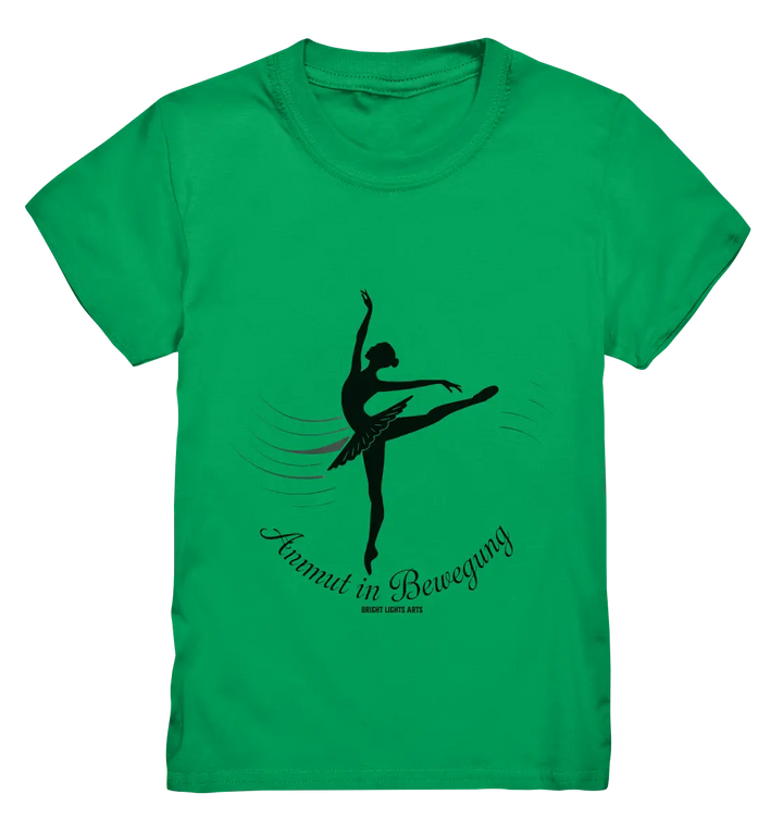 Anmut in Bewegung – Inspirierendes Ballettdesign voller Eleganz - Kids Premium Shirt Bright Lights Arts