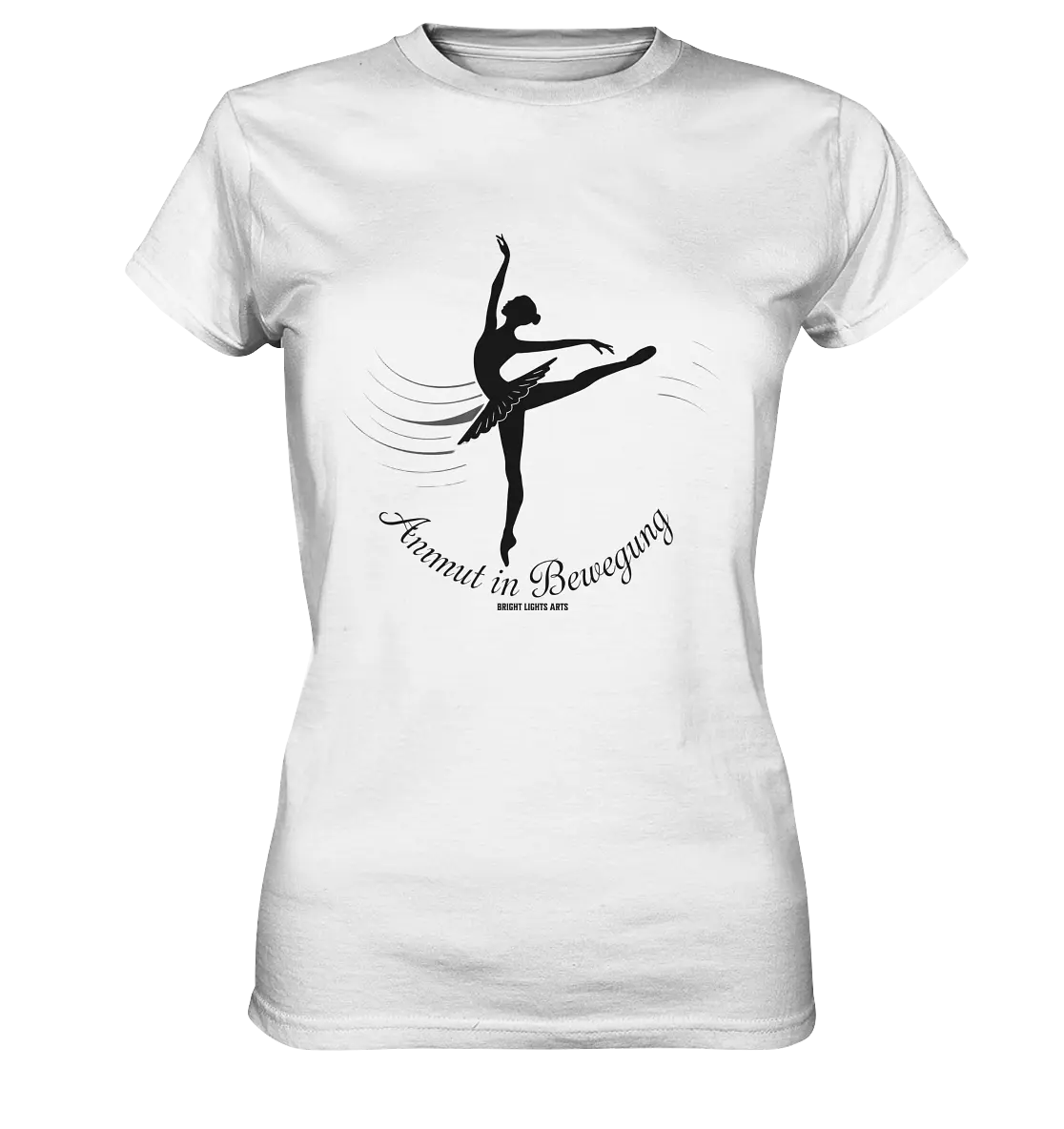 Anmut in Bewegung – Inspirierendes Ballettdesign voller Eleganz - Ladies Premium Shirt Bright Lights Arts