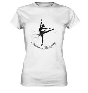 Anmut in Bewegung – Inspirierendes Ballettdesign voller Eleganz - Ladies Premium Shirt Bright Lights Arts
