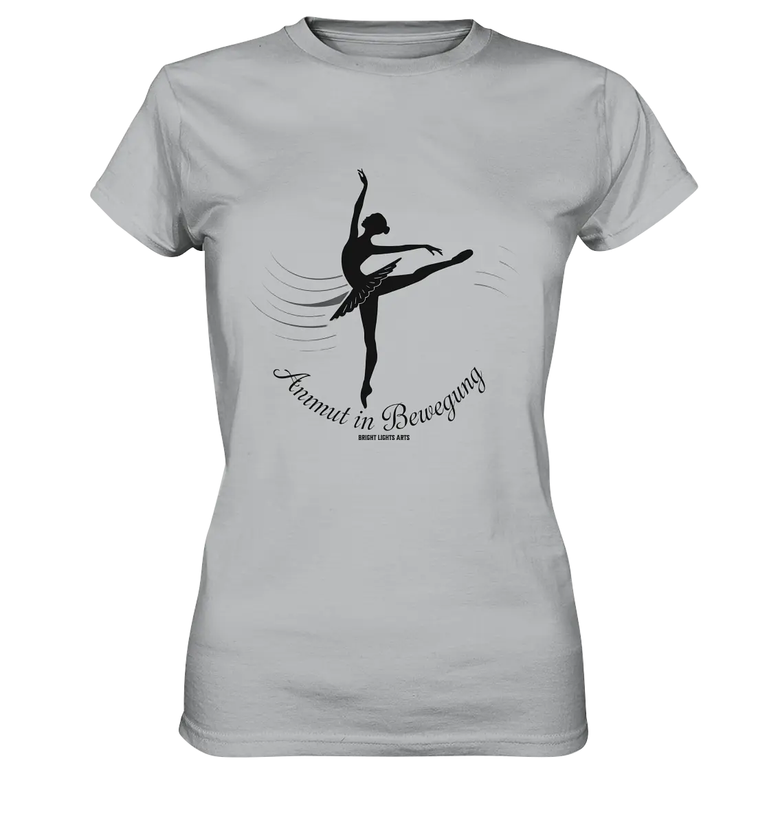 Anmut in Bewegung – Inspirierendes Ballettdesign voller Eleganz - Ladies Premium Shirt Bright Lights Arts