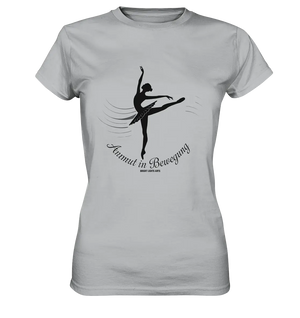 Anmut in Bewegung – Inspirierendes Ballettdesign voller Eleganz - Ladies Premium Shirt Bright Lights Arts