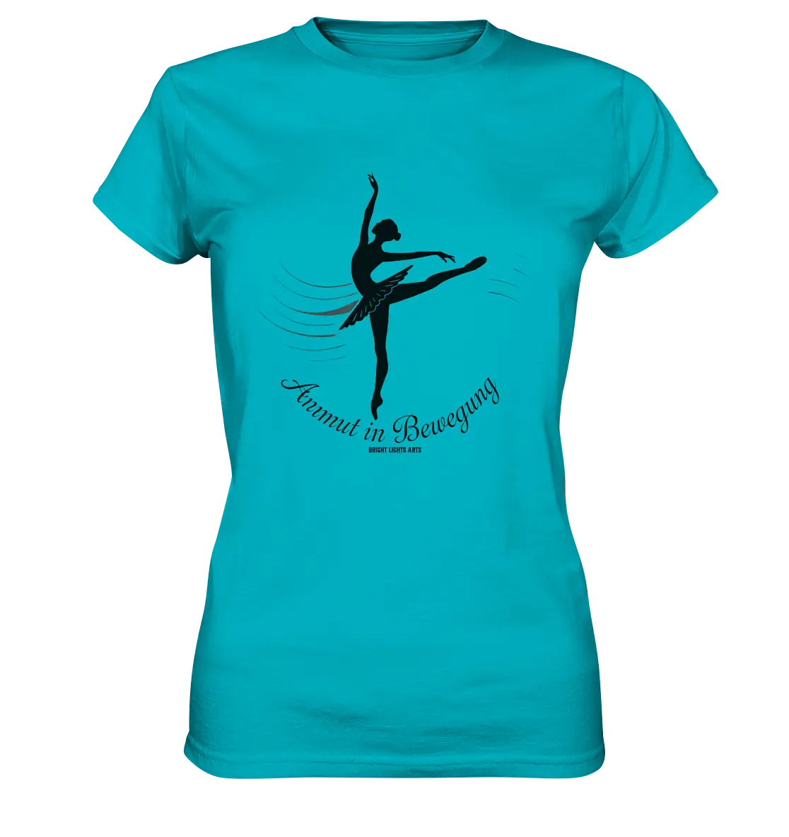 Anmut in Bewegung – Inspirierendes Ballettdesign voller Eleganz - Ladies Premium Shirt Bright Lights Arts