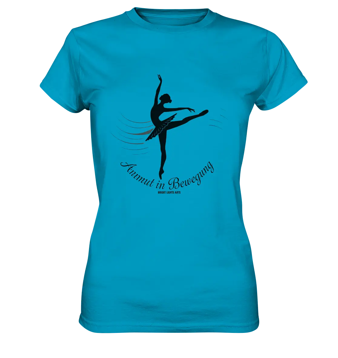 Anmut in Bewegung – Inspirierendes Ballettdesign voller Eleganz - Ladies Premium Shirt Bright Lights Arts