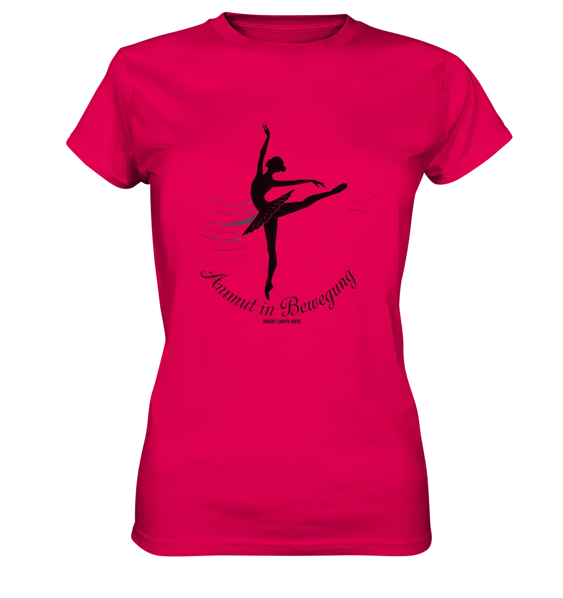Anmut in Bewegung – Inspirierendes Ballettdesign voller Eleganz - Ladies Premium Shirt Bright Lights Arts