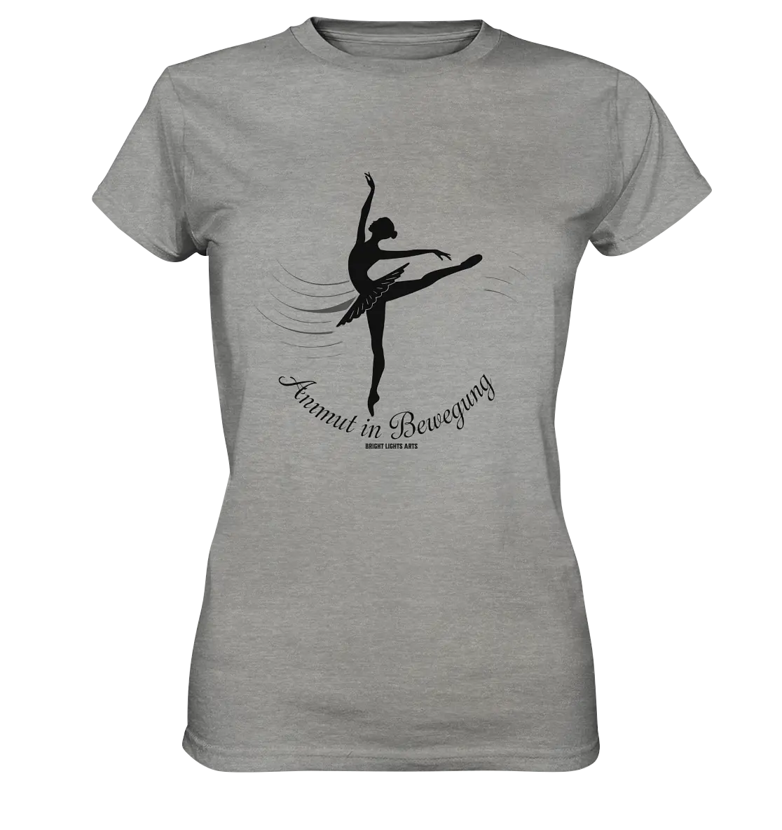 Anmut in Bewegung – Inspirierendes Ballettdesign voller Eleganz - Ladies Premium Shirt Bright Lights Arts