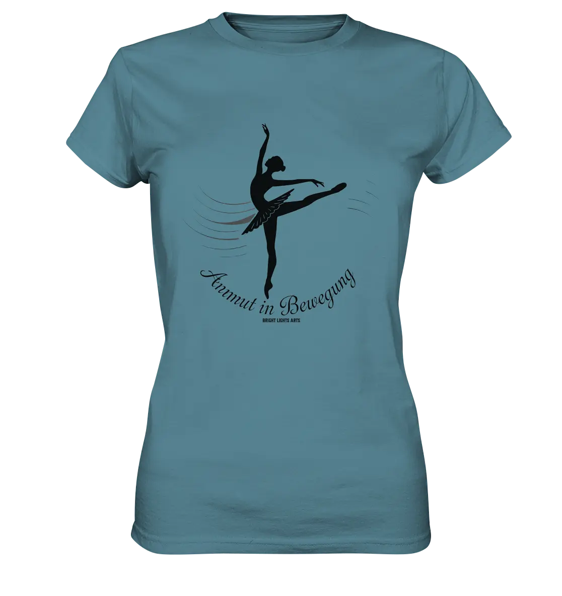 Anmut in Bewegung – Inspirierendes Ballettdesign voller Eleganz - Ladies Premium Shirt Bright Lights Arts