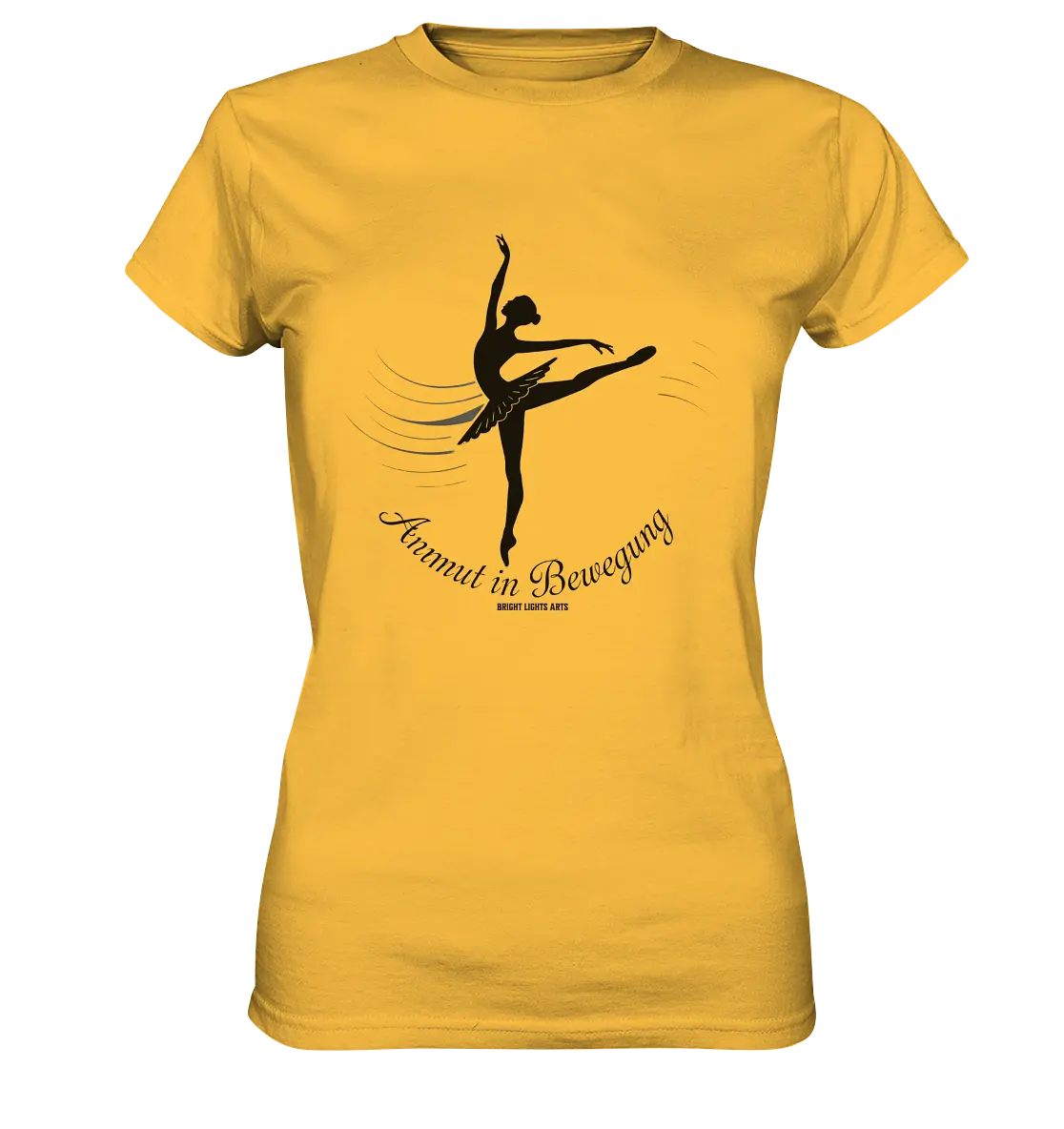 Anmut in Bewegung – Inspirierendes Ballettdesign voller Eleganz - Ladies Premium Shirt Bright Lights Arts