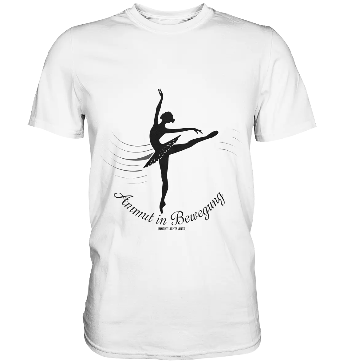 Anmut in Bewegung – Inspirierendes Ballettdesign voller Eleganz - Premium Shirt Bright Lights Arts