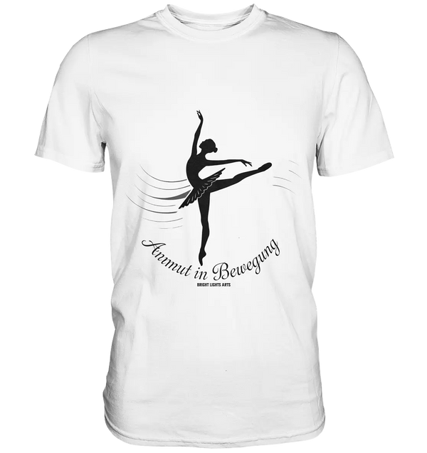 Anmut in Bewegung – Inspirierendes Ballettdesign voller Eleganz - Premium Shirt Bright Lights Arts