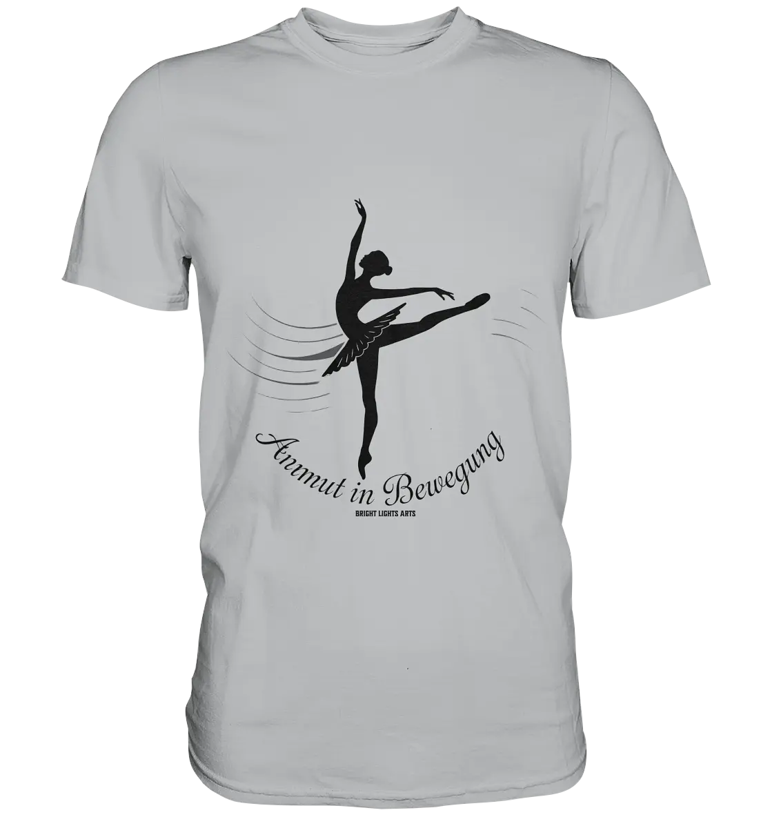 Anmut in Bewegung – Inspirierendes Ballettdesign voller Eleganz - Premium Shirt Bright Lights Arts
