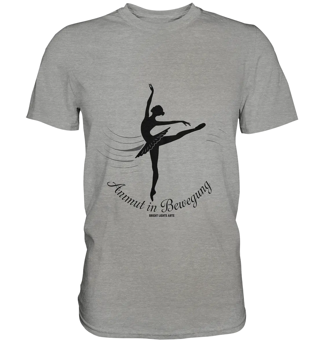 Anmut in Bewegung – Inspirierendes Ballettdesign voller Eleganz - Premium Shirt Bright Lights Arts