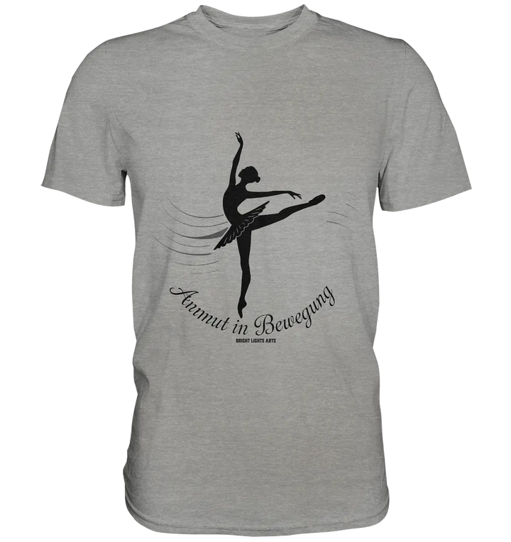 Anmut in Bewegung – Inspirierendes Ballettdesign voller Eleganz - Premium Shirt Bright Lights Arts
