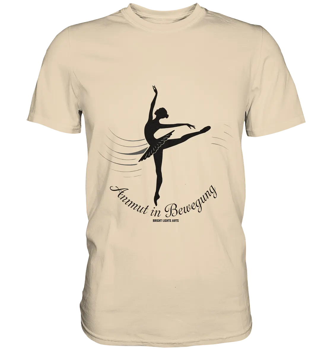 Anmut in Bewegung – Inspirierendes Ballettdesign voller Eleganz - Premium Shirt Bright Lights Arts