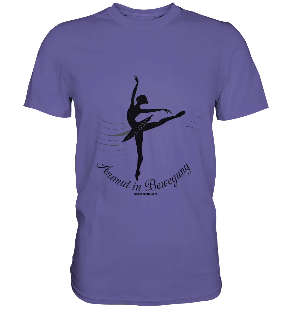 Anmut in Bewegung – Inspirierendes Ballettdesign voller Eleganz - Premium Shirt Bright Lights Arts