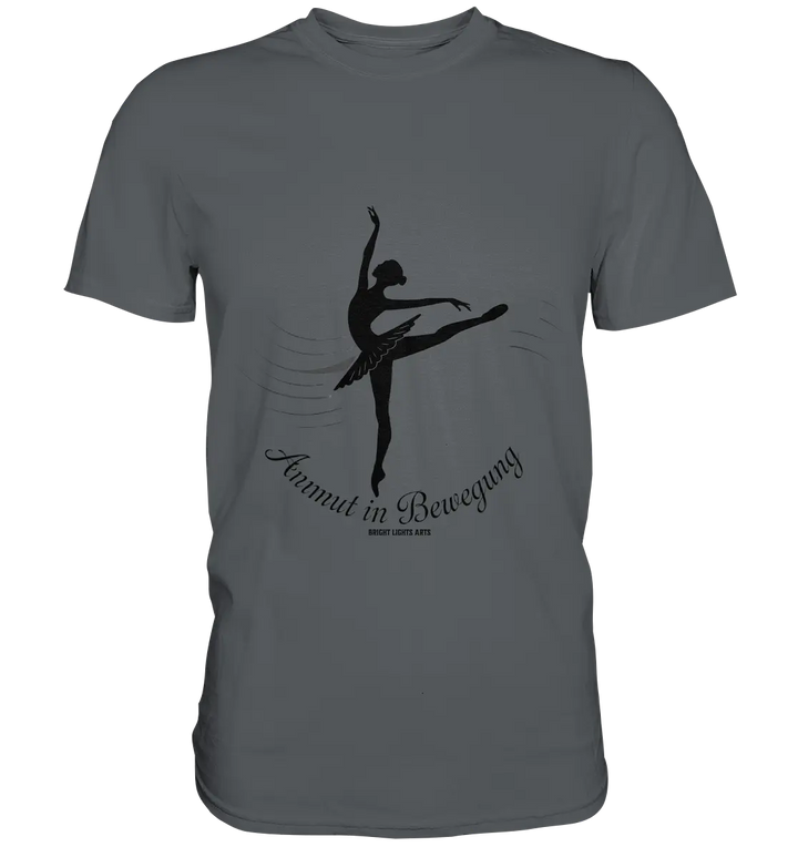 Anmut in Bewegung – Inspirierendes Ballettdesign voller Eleganz - Premium Shirt Bright Lights Arts