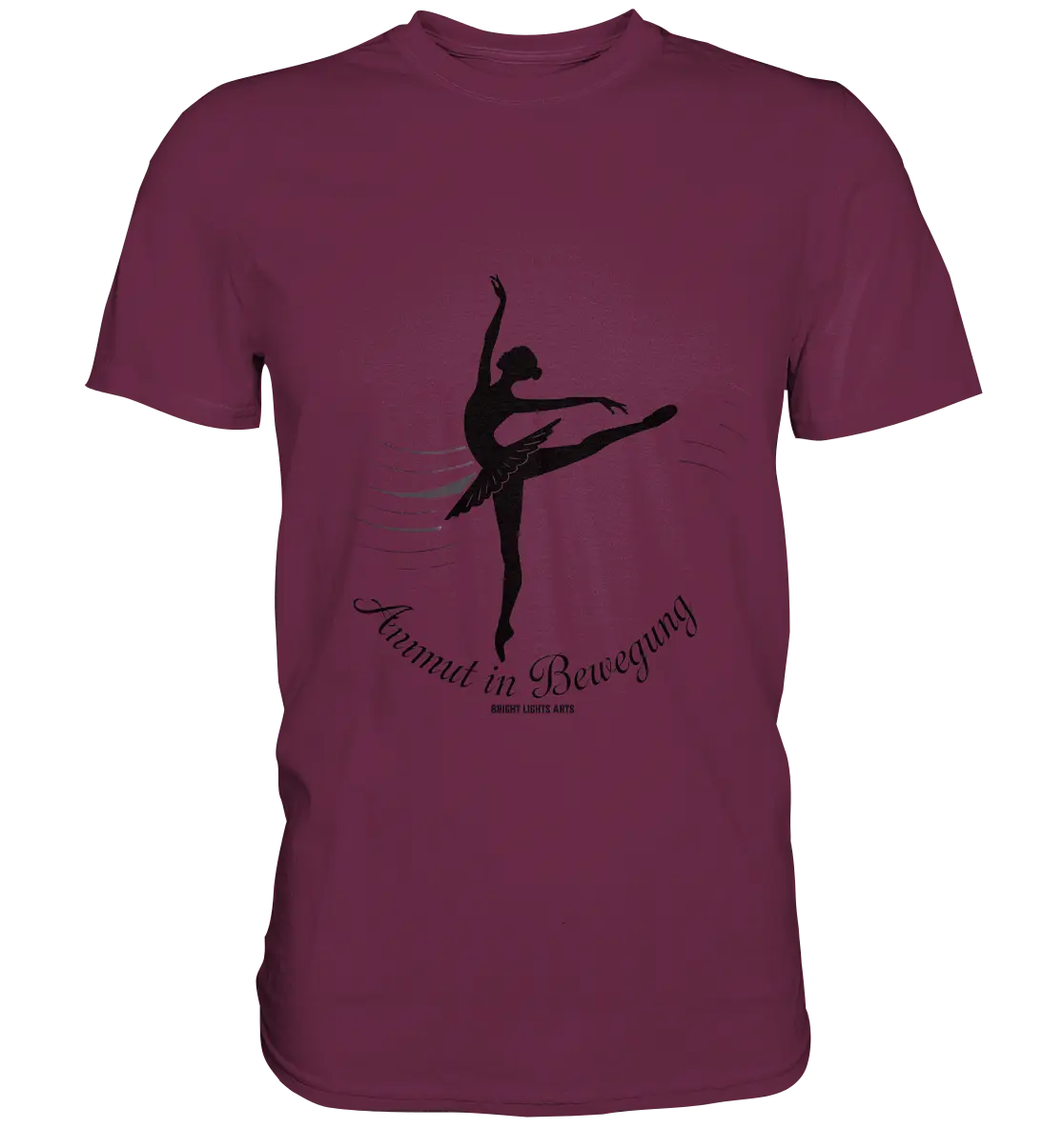 Anmut in Bewegung – Inspirierendes Ballettdesign voller Eleganz - Premium Shirt Bright Lights Arts