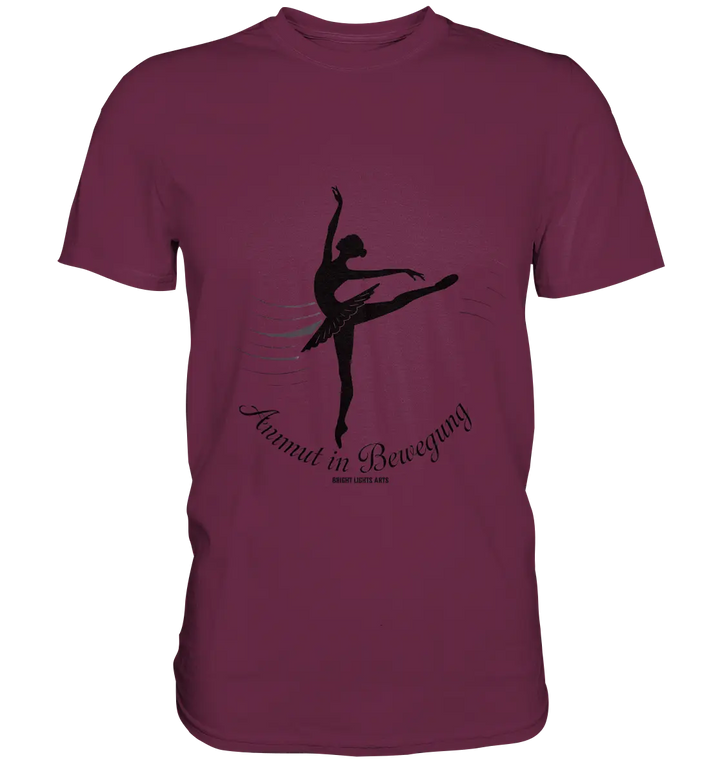 Anmut in Bewegung – Inspirierendes Ballettdesign voller Eleganz - Premium Shirt Bright Lights Arts