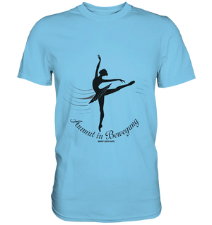 Anmut in Bewegung – Inspirierendes Ballettdesign voller Eleganz - Premium Shirt Bright Lights Arts