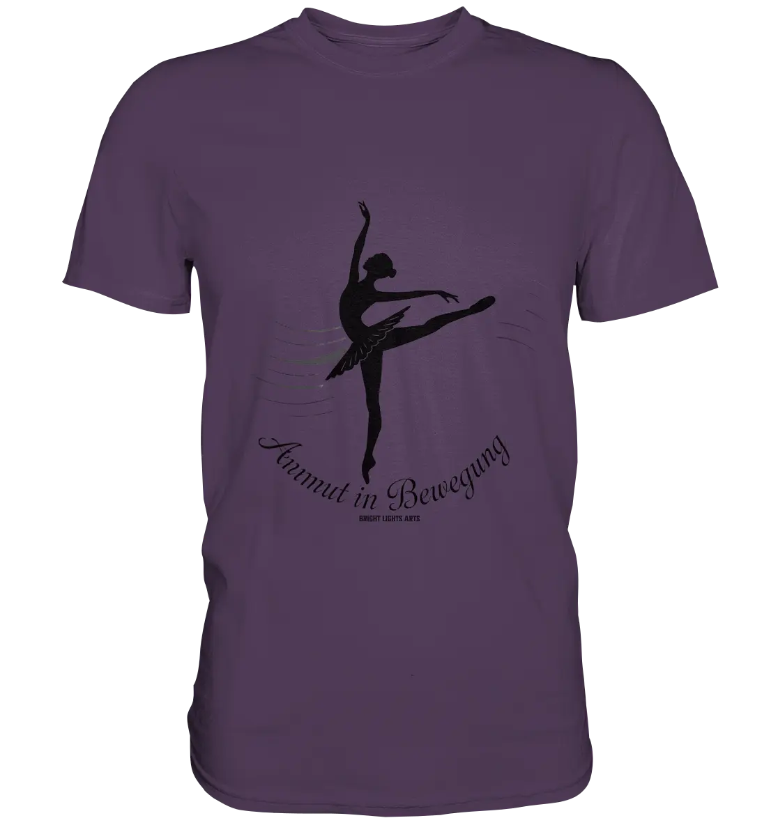 Anmut in Bewegung – Inspirierendes Ballettdesign voller Eleganz - Premium Shirt Bright Lights Arts