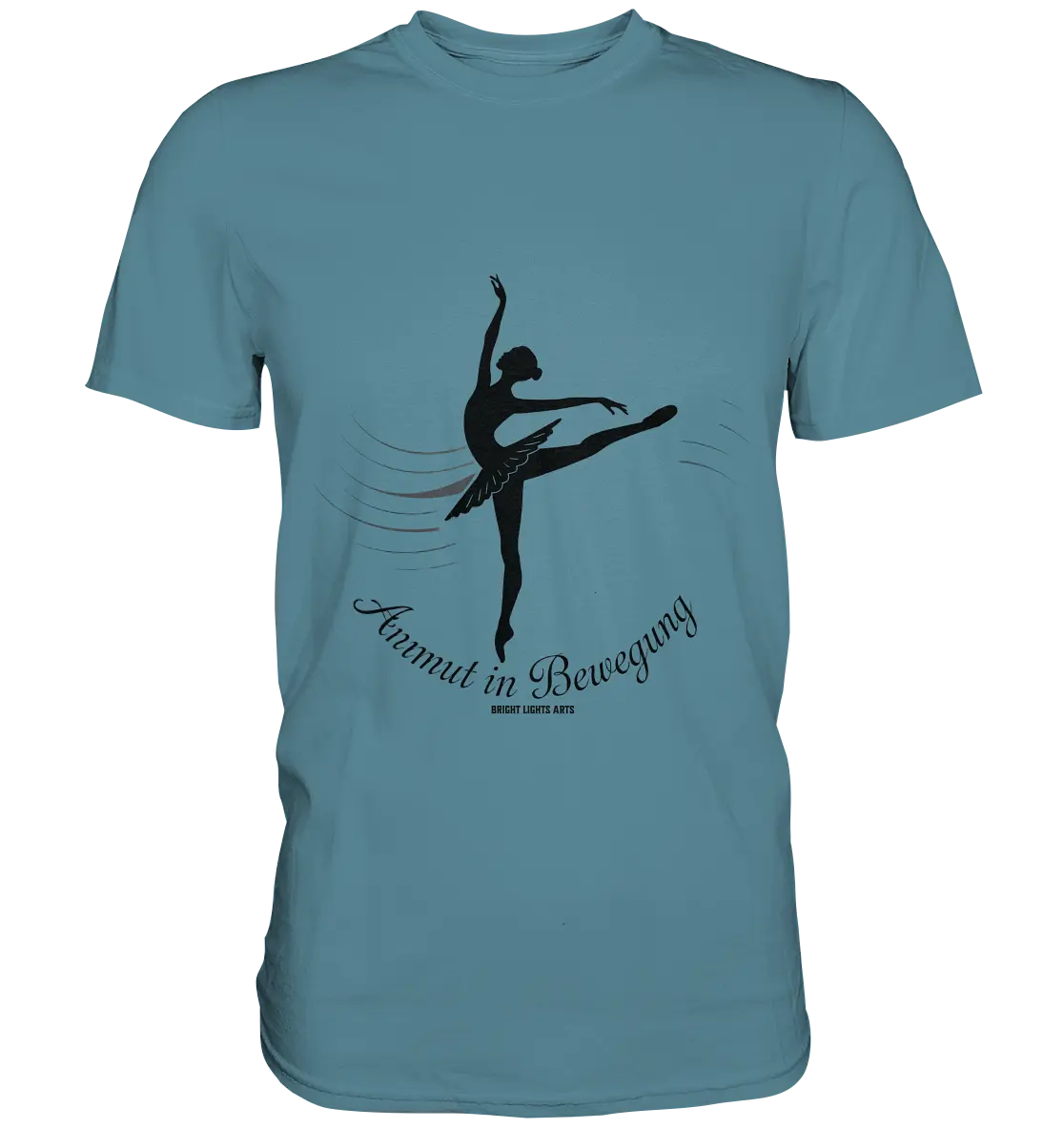 Anmut in Bewegung – Inspirierendes Ballettdesign voller Eleganz - Premium Shirt Bright Lights Arts