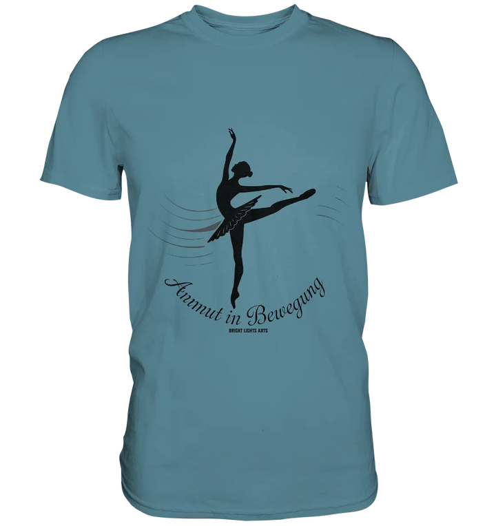 Anmut in Bewegung – Inspirierendes Ballettdesign voller Eleganz - Premium Shirt Bright Lights Arts
