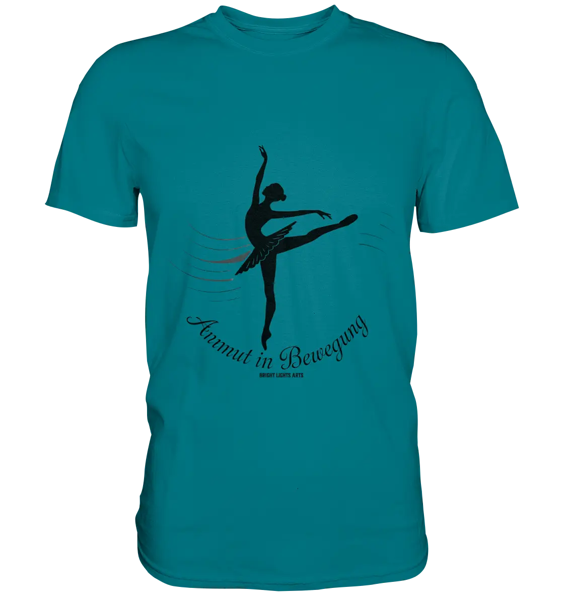 Anmut in Bewegung – Inspirierendes Ballettdesign voller Eleganz - Premium Shirt Bright Lights Arts