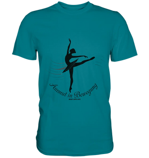 Anmut in Bewegung – Inspirierendes Ballettdesign voller Eleganz - Premium Shirt Bright Lights Arts