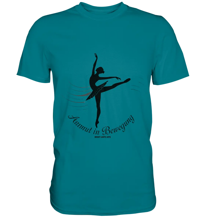Anmut in Bewegung – Inspirierendes Ballettdesign voller Eleganz - Premium Shirt Bright Lights Arts