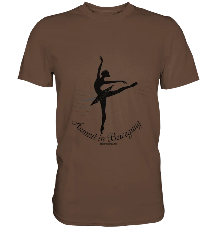 Anmut in Bewegung – Inspirierendes Ballettdesign voller Eleganz - Premium Shirt Bright Lights Arts
