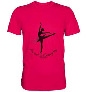 Anmut in Bewegung – Inspirierendes Ballettdesign voller Eleganz - Premium Shirt Bright Lights Arts
