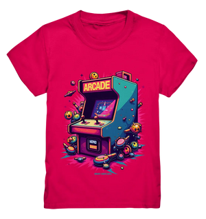 Arcade Action – Farbige Hommage an die Welt der Spielhallen - Kids Premium Shirt Bright Lights Arts