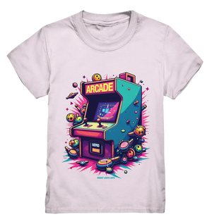 Arcade Action – Farbige Hommage an die Welt der Spielhallen - Kids Premium Shirt Bright Lights Arts