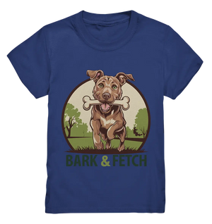 BARK & FETCH – Lebendiges Hunde-Design voller Energie - Kids Premium Shirt Bright Lights Arts