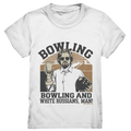 Bowling and white Russians, Man! - Kids Premium Shirt Bright Lights Arts