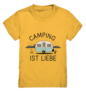 Camping ist Liebe – Charmantes Design für Naturfreunde - Kids Premium Shirt Bright Lights Arts