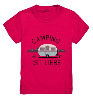 Camping ist Liebe – Charmantes Design für Naturfreunde - Kids Premium Shirt Bright Lights Arts