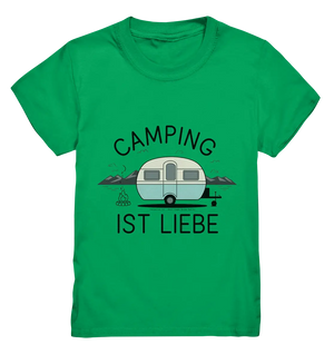 Camping ist Liebe – Charmantes Design für Naturfreunde - Kids Premium Shirt Bright Lights Arts