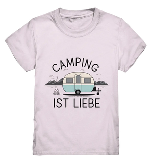 Camping ist Liebe – Charmantes Design für Naturfreunde - Kids Premium Shirt Bright Lights Arts