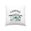Camping ist Liebe – Charmantes Design für Naturfreunde - Kissen 40x40cm Bright Lights Arts