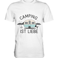 Camping ist Liebe – Charmantes Design für Naturfreunde - Premium Shirt Bright Lights Arts
