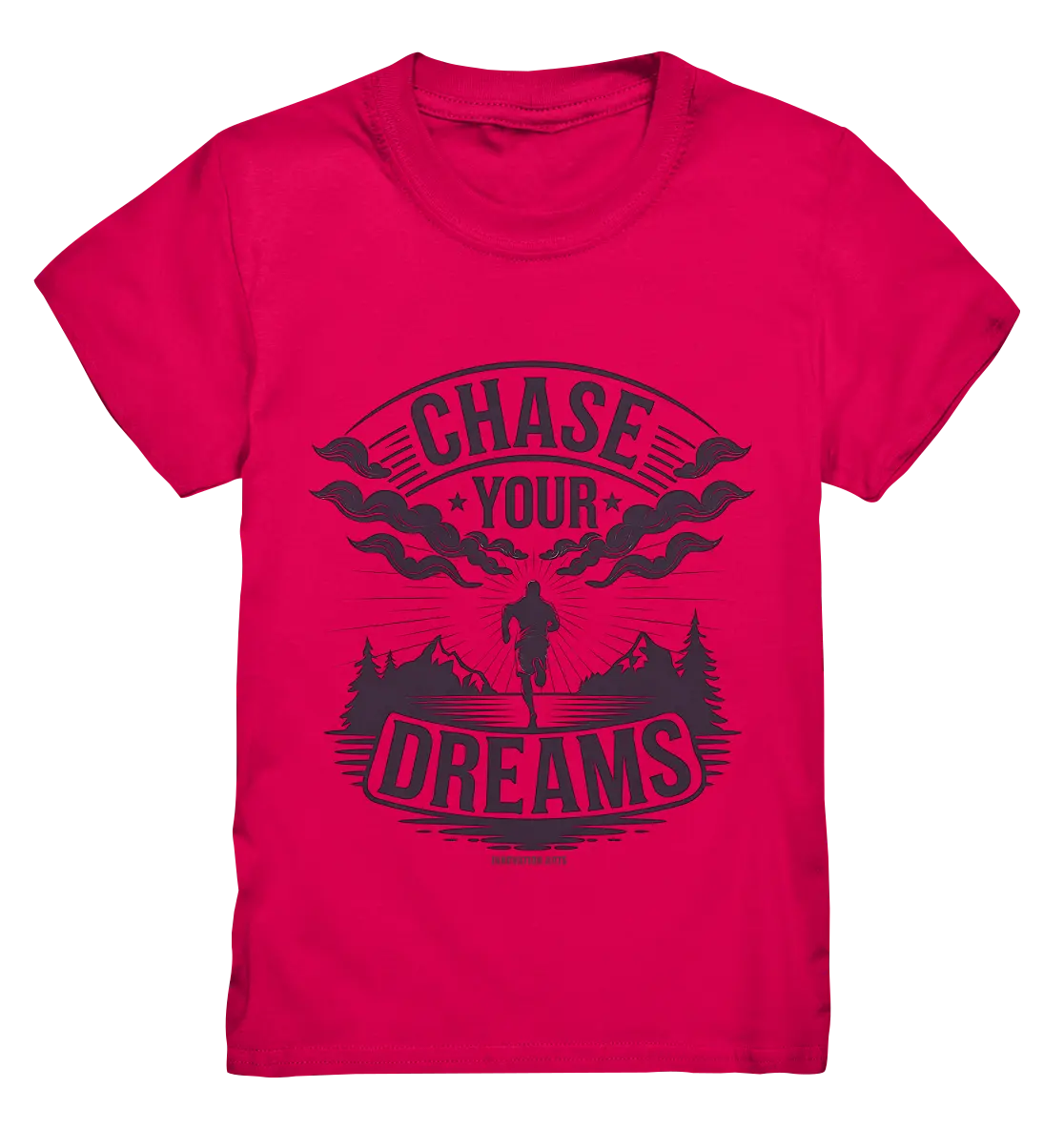 Chase Your Dreams – Motivation trifft kreatives Design - Kids Premium Shirt Bright Lights Arts