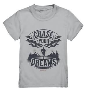 Chase Your Dreams – Motivation trifft kreatives Design - Kids Premium Shirt Bright Lights Arts